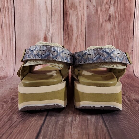 Rare Deckers X Lab Mens Size 12 Ko-Z Ventura Sport Sandals Hook & Loop Comfort - Picture 11 of 15